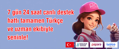 İlk Yatırıma %100 Eşleşme promotion